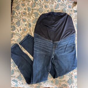 Madewell Maternity Over-the-Belly Skinny Jeans in Orland Wash